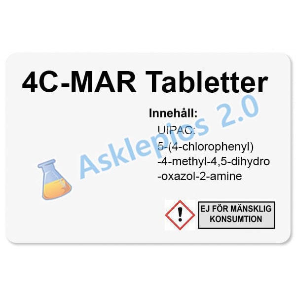 4C-MAR Tabletter á 18mg x 5 som Varuprov - Helt gratis! - Bild 2
